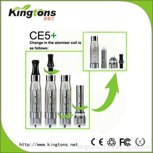 EGO Atomizer CE5+ Clearomizer No Leakage New CE5+ Vaporizer